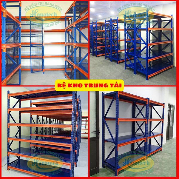 Top nhà máy sản xuất kệ trung tải Hà Nội chất lượng nhất